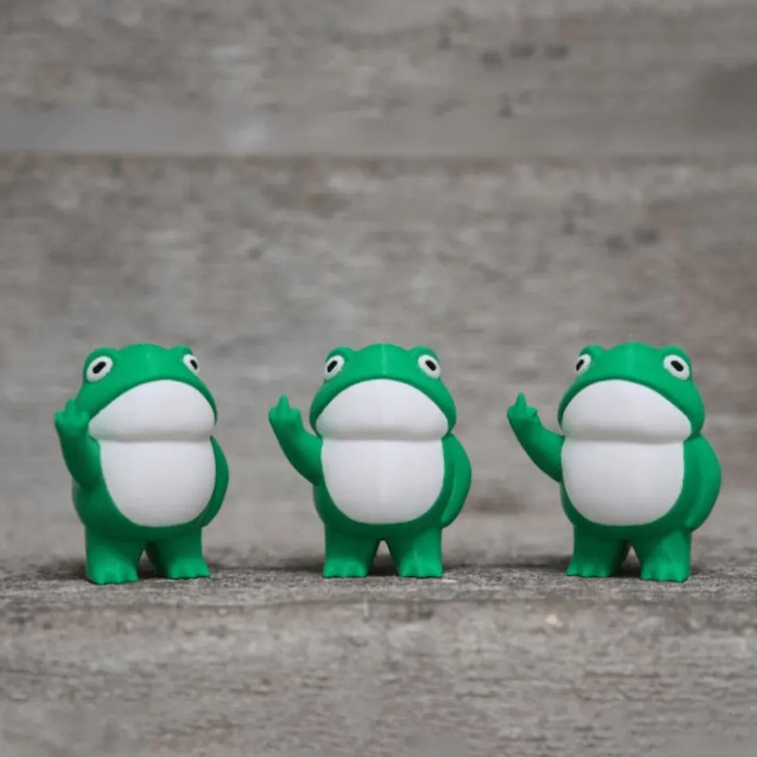 figurine de grenouille rebelle, artisanat d'ornements en résine de petite grenouille de 2025 ? $11.49 –P4