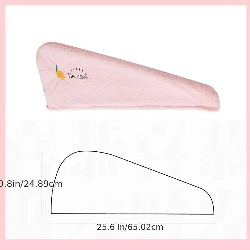 Dry Hair Cap Female Super Absorbent Quick-Drying Hair Towel Wiping Hair Towel Shower Cap Artifact 2021 New Turban Thickening 2025 - $7.99 –P1