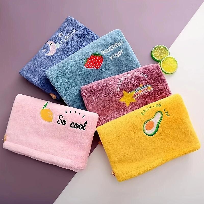 Dry Hair Cap Female Super Absorbent Quick-Drying Hair Towel Wiping Hair Towel Shower Cap Artifact 2021 New Turban Thickening 2025 - $7.99 –P5