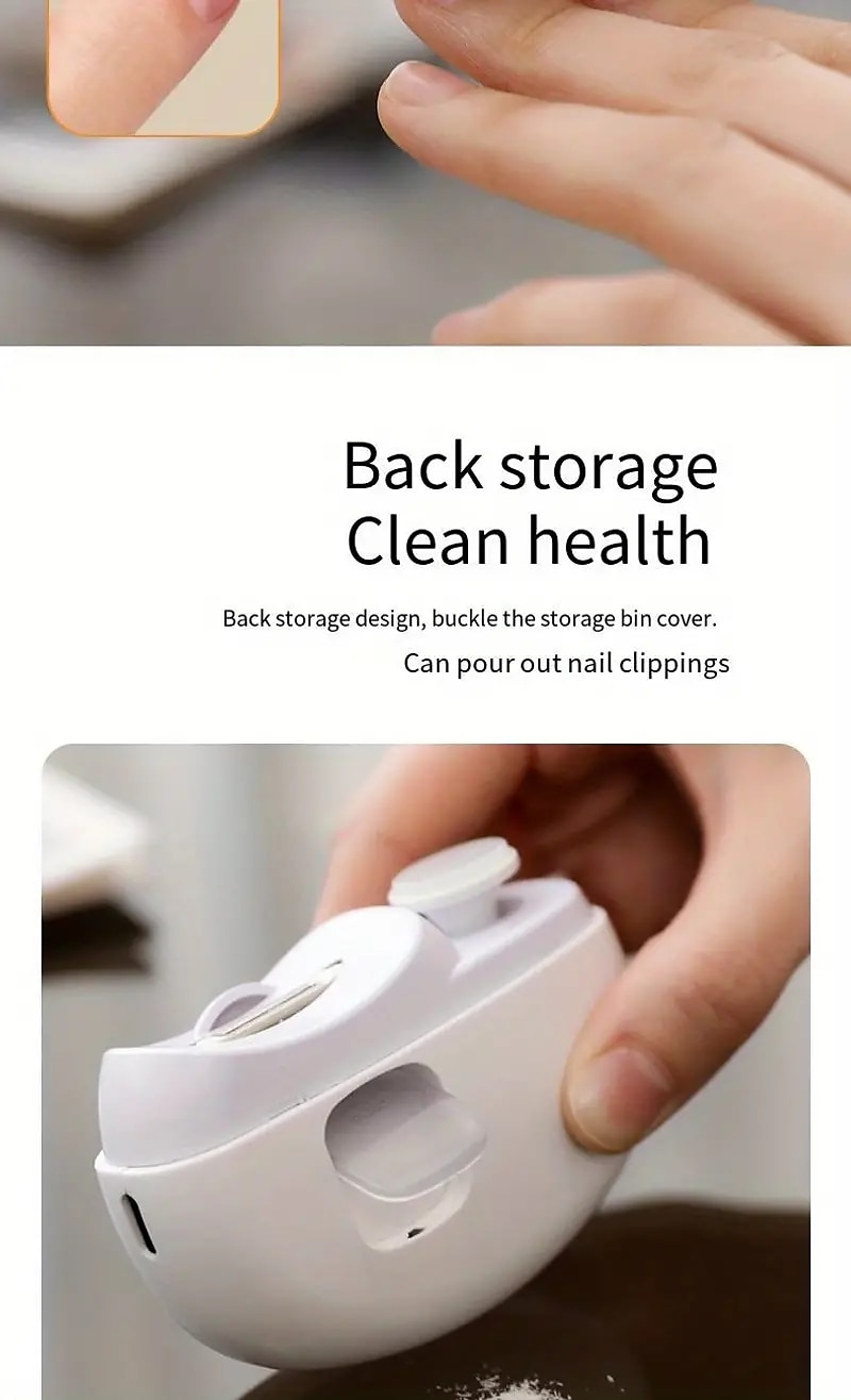 Automatic Nail Clipper, Electric Nail Clippers Safety Fingernail