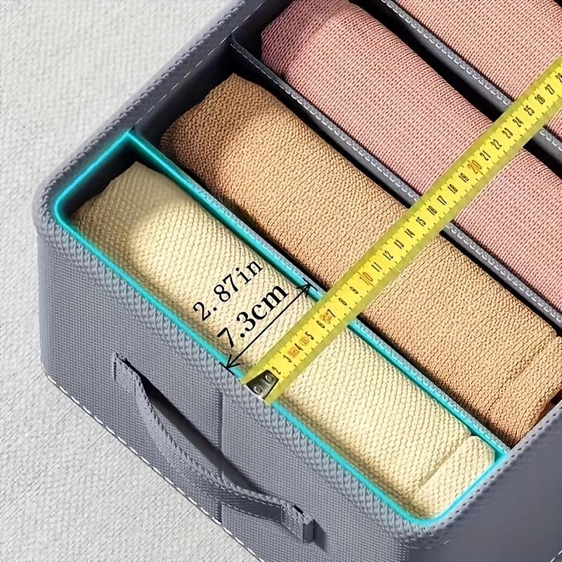 Foldable Clothes Storage Box, Thickened Compartment Organizer for Pants and Shirts - PP Board, 17.32 x 11.81 x 7.87 inches 2025 - $7.99 –P6