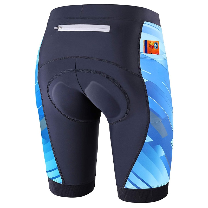 Dames Wielrenshorts Fietsen Gewatteerde shorts Kleding Onderlichaam Bergracen Wegwielrennen Sport Grafisch 3D-pad Ademend Sneldrogend Vochtregelerend Roze Blauw Spandex Kleding Wielrenkleding 2025 - $25.99 –P7