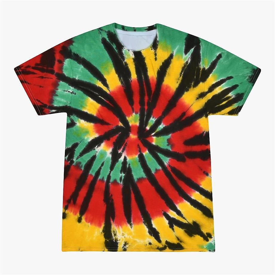 Disk Tie Dye T-skjorte Animé 3D Graphic Til Par Herre Dame Voksne Maskerade 3D-utskrift Fritid / hverdag 2025 - $17.99 –P10