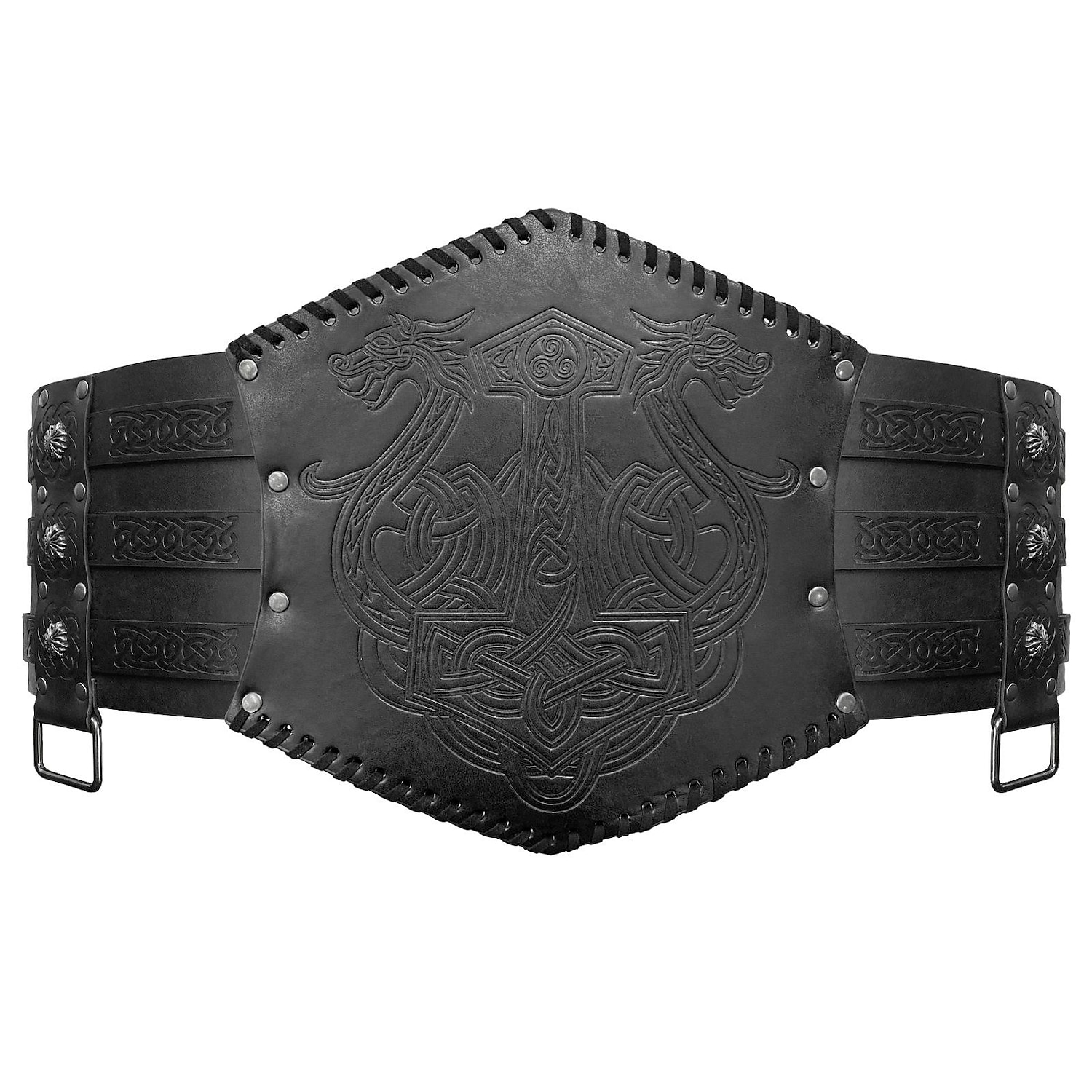 Warrior Knight Ritter Viking Celtic Knight Retro Vintage Punk & Gothic Medieval Renaissance 17th Century Cosplay Costume Masquerade Waist Belt Men's Women's Costume Vintage Cosplay Performance Stage 2025 - $40.99 –P9
