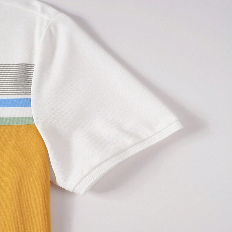 Men's Button Up Polos Polo Shirt Casual Holiday Lapel Short Sleeve Fashion Basic Color Block Button Summer Regular Fit Light Sky Blue Yellow Light Green Pink Burgundy Beige Button Up Polos 2025 - $17.99 –P6