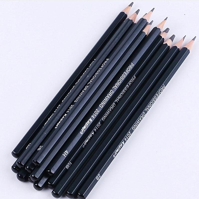 12B to 6H Graphite Pencils for Artists