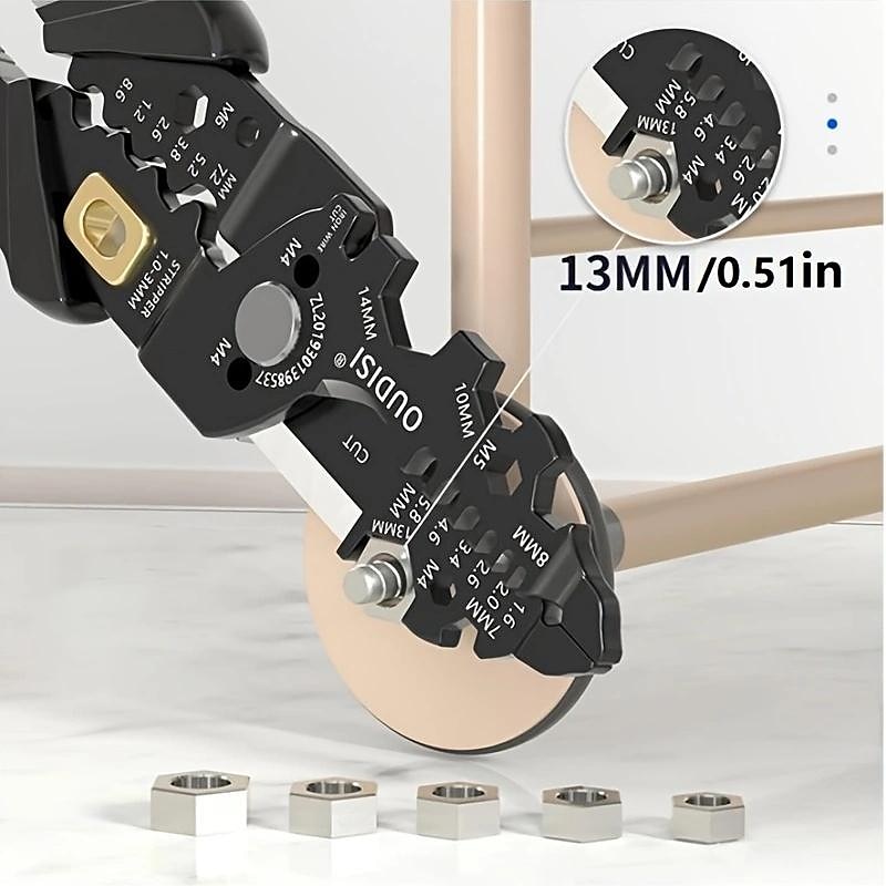 25 in 1 Electrician Pliers Multifunctional Long Nose Pliers Wire Stripper Cable Cutter Terminal Crimping Hand Tools 2025 - $20.99 –P5