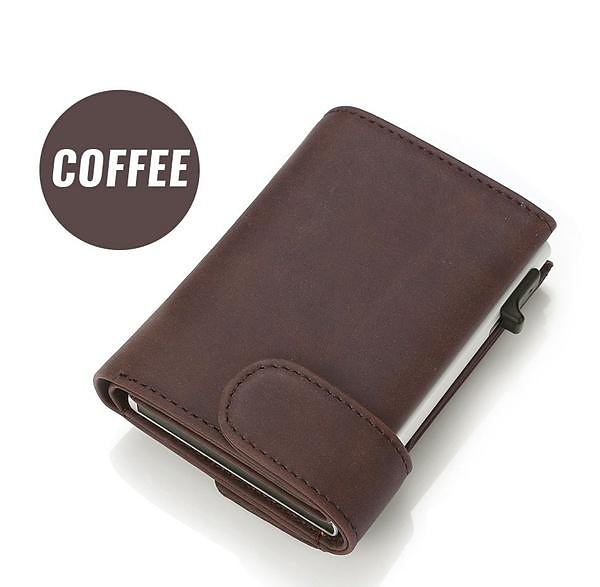 RFID Pop Up Credit Card Holder Wallet Men Business Card Case Slim Minimalist Trifold Credit Card Wallet for Women Card Holder Up 2025 - $16.99 –P8