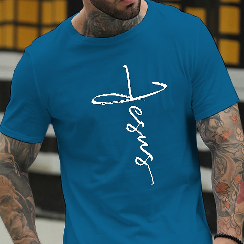 Homens Letra impressão de carta Camiseta Estilo casual Algodão Manga Curta Gráfico Camisa Vinho Preto Branco Camiseta confortável Férias Casual Roupas de estilistas de 2025 por $15.99 –P14
