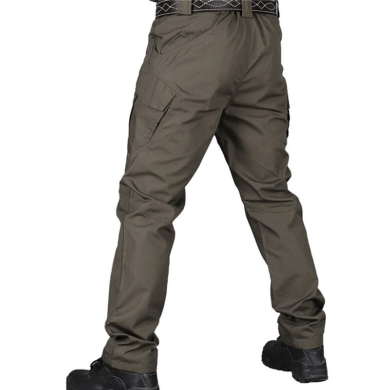Homme Pantalon Cargo Pantalon tactique Pantalon Multi poche Plein Vestimentaire Extérieur Casual du quotidien Mélange de Coton Sportif Mode Noir Vert Véronèse de 2025 ? $21.99 –P13