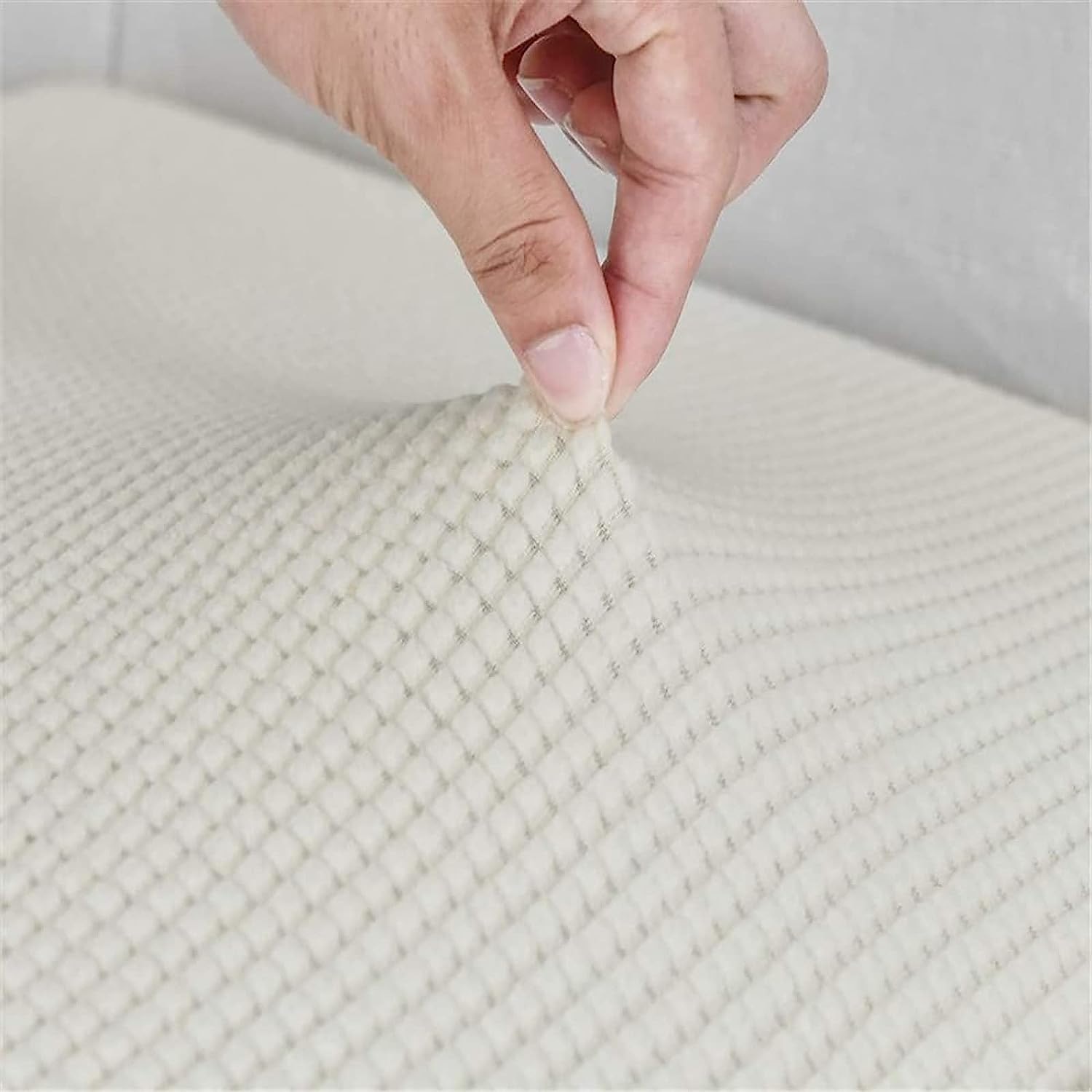 canapea extensibilă pernă scaun pernă slipcover canapea elastic fotoliu canapea fotoliu 4 sau 3 locuri gri simplu solid moale durabil lavabil 2025 - $13.99 -P11