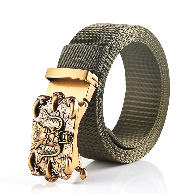 Homme Ceinture tactique Ceinture de travail en nylon Noir Bleu Nylon Alliage Plein Usage quotidien Sortie Fin de semaine de 2025 ? $7.49 –P6