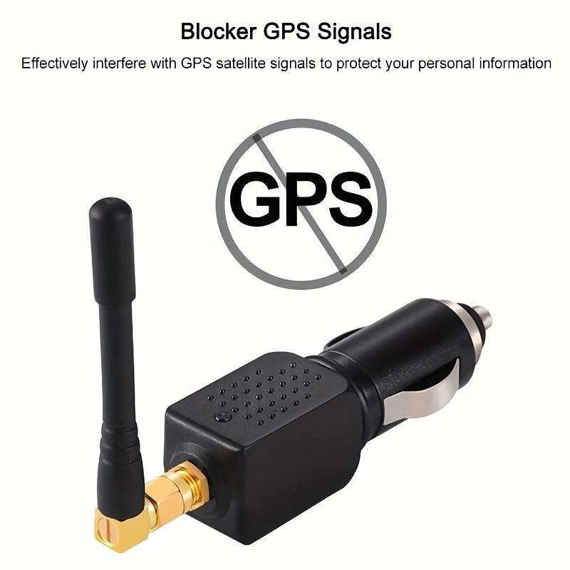 Car GPS Blocker Anti Signal Tracking Blocker Car Cigarette Lighter