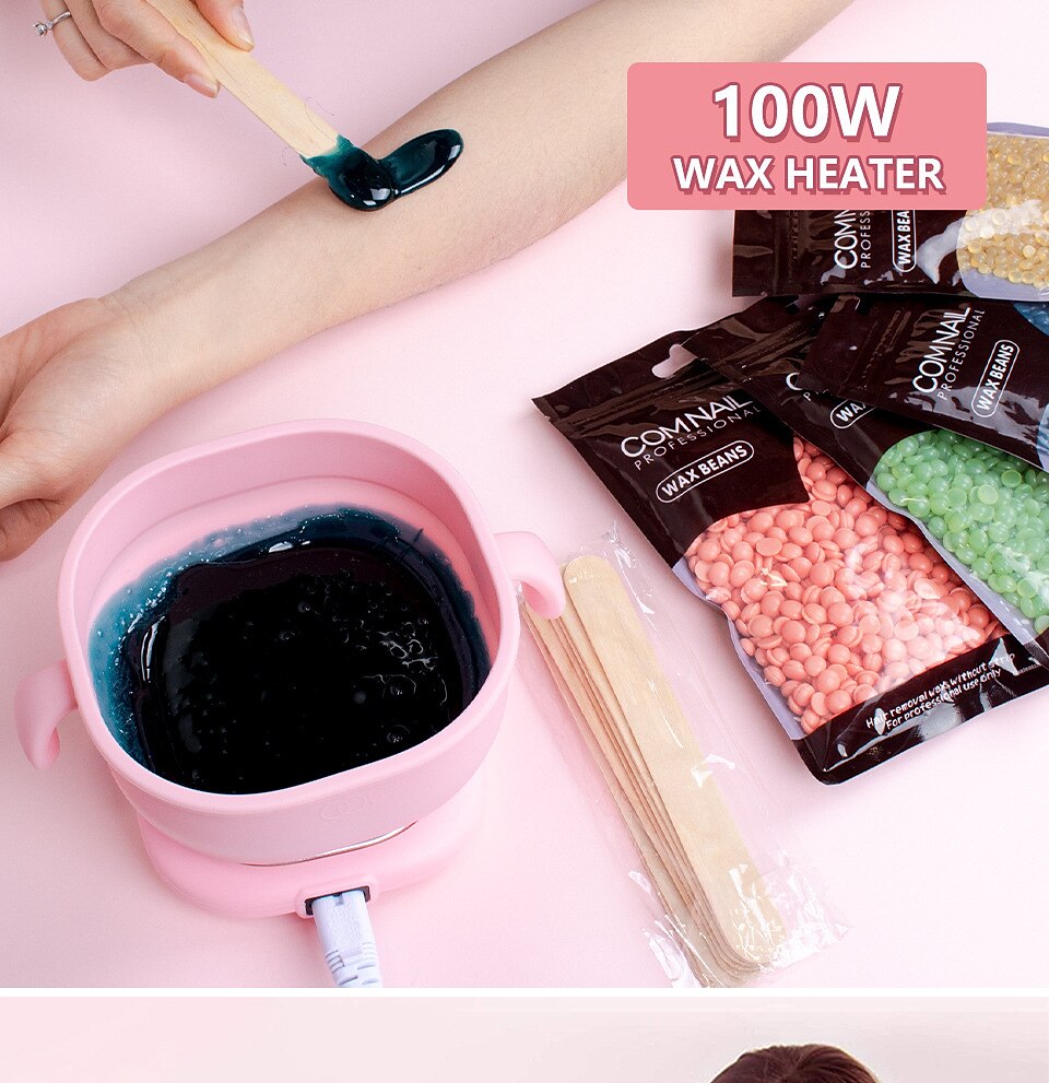 Portable Wax Hair Removal Machine Silicone Pot Wax Heater Machine Depilatory High Temperature Resistant Professional Personal Use 2025 - $26.99 –P1