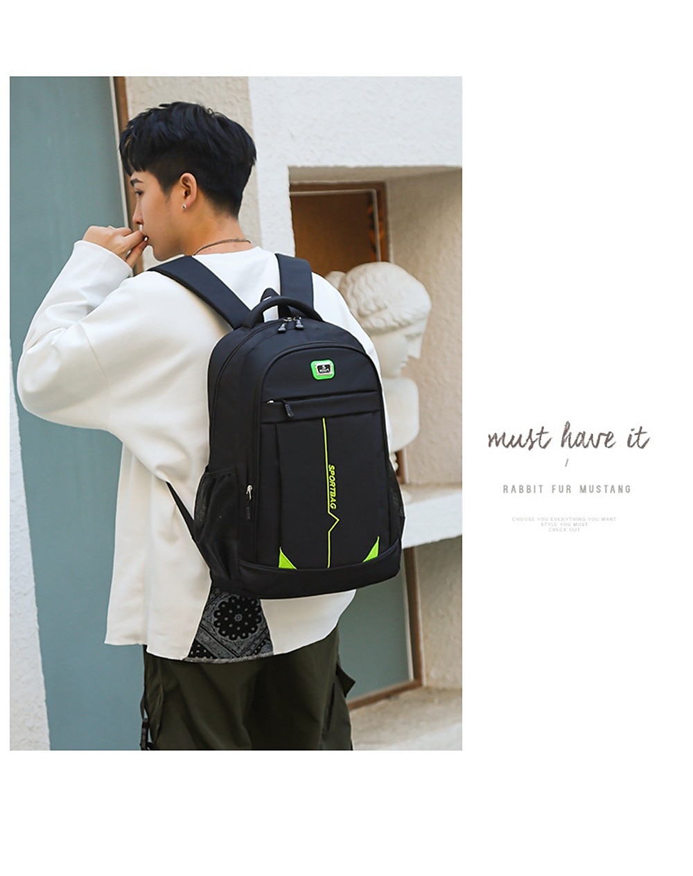 Waterproof Men's Backpack for Work, 15.6" Laptop Business Backpack, College School Backpack, Travel Backpack for Boys and Girls, Book Bag, Anti-Vibration and Large Capacity 2025 - $31.99 –P16