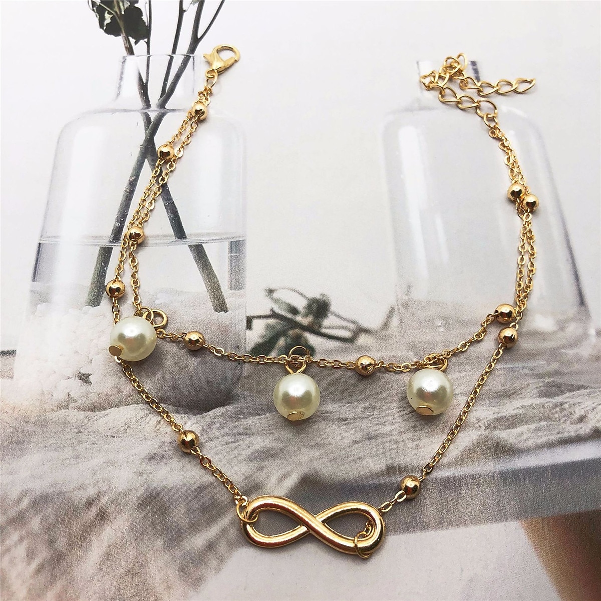 Women's Fashion Outdoor Geometry Anklet 2025 - $7.49 –P2