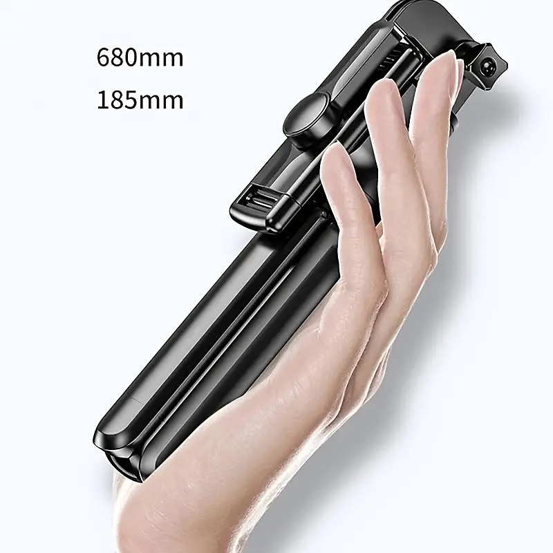 Retractable Selfie Stick Tripod With Wireless Remote & Tripod Stand - Lightweight & Portable for iPhone 14 13 12 Pro Xs Max Xr X 8Plus 7 & Samsung Smartphones 2025 - $18.99 –P4