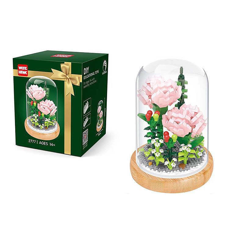 Blocos de construção para presentes do dia das mulheres, crie lindos buquês de flores com este kit de construção de flores de 1 peça - perfeito para adultos&amp; crianças! presentes de dia das mães de 2025 por $35.99 –P6