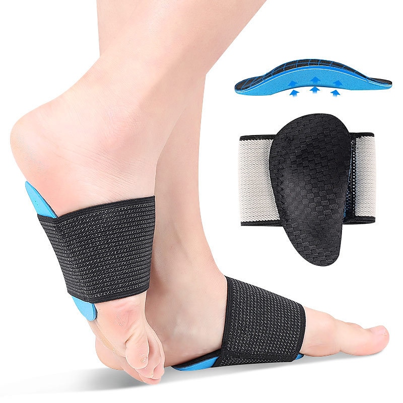 EVA Sports Foot Pad, Flat Foot Arch Support Half Pad For Men And Women, Inner And Outer Eight-character Orthopedic Arch Insole 2025 - $12.49 –P3