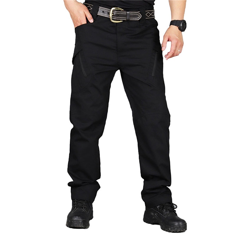 Homme Pantalon Cargo Pantalon tactique Pantalon Multi poche Plein Vestimentaire Extérieur Casual du quotidien Mélange de Coton Sportif Mode Noir Vert Véronèse de 2025 ? $21.99 –P1