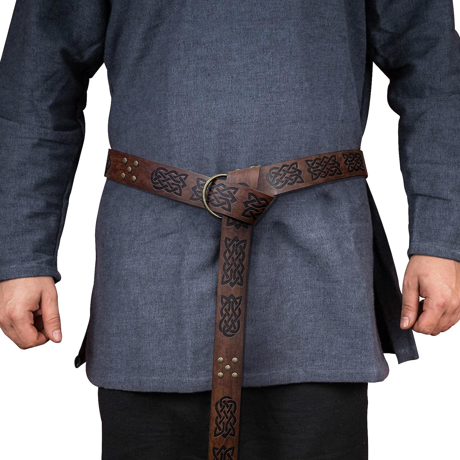 Retro / vintage Punk och gotiskt Medeltida kostymer Cosplay-kostym Maskerad Midjeskärp Ren Faire Krigare Riddare Viking Herr Dam Keltiskt Viking Halloween Karnival Maskerad Prestanda Scen Maskerad 2025 - $15.49 –P1