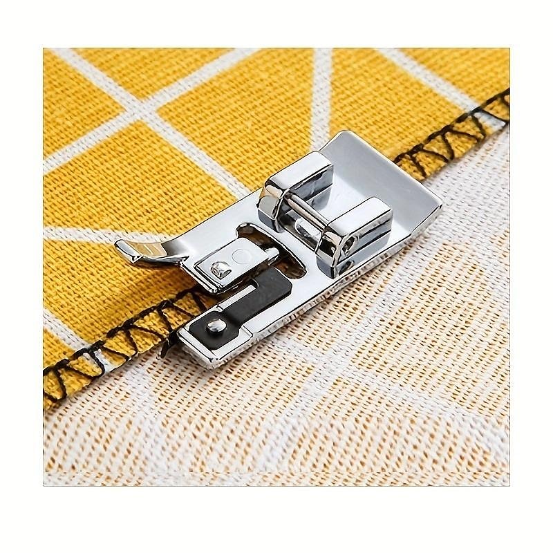 Rolled Hem Foot Tool for Low Shank Snap-On Sewing Machines - Overlock, Overedge, and Overcasting Presser - Perfect for Singer, Brother, and More - Achieve Professional-Looking Hems with Ease 2025 - $9.49 –P6
