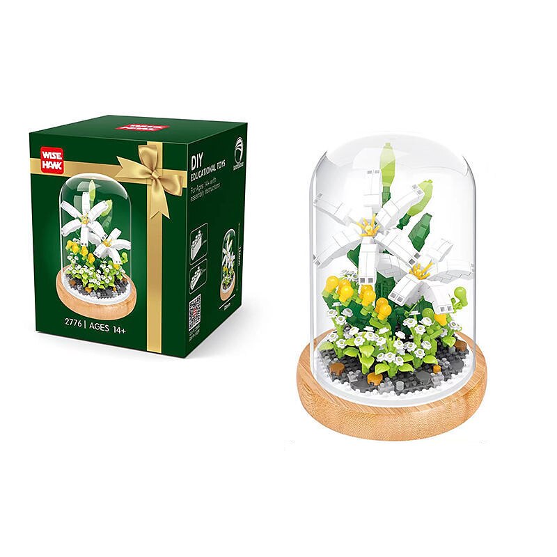 Blocos de construção para presentes do dia das mulheres, crie lindos buquês de flores com este kit de construção de flores de 1 peça - perfeito para adultos&amp; crianças! presentes de dia das mães de 2025 por $35.99 –P5