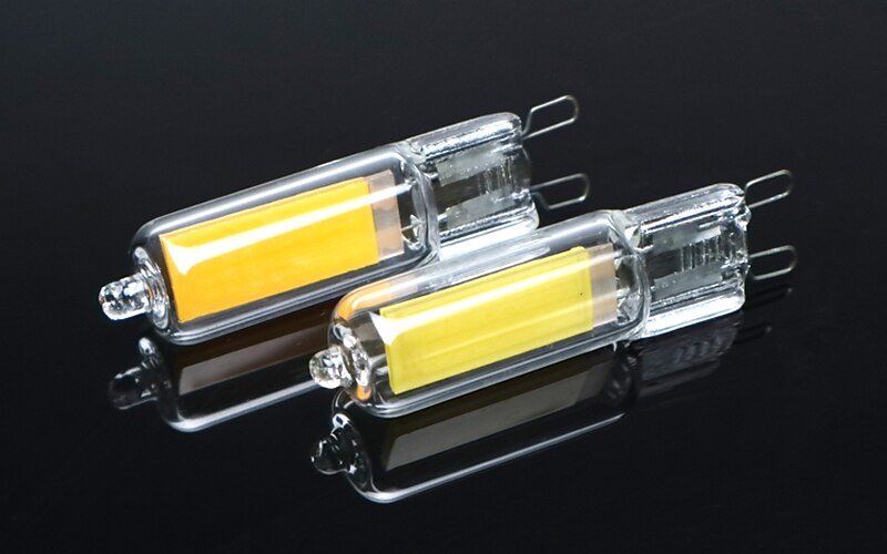 6pcs 3.5w luzes led bi-pin 300 lm g9/g4 t 1 contas led cob branco quente/branco regulável 220-240 v de 2025 por $20.99 –P5