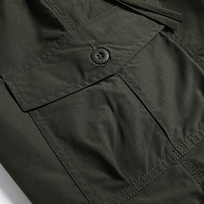 Homens Bermuda Cargo Calção Shorts de verão Shorts de Trilha Com Cordão Cintura elástica Bolso multi Tecido Conforto Macio Comprimento do joelho Ao ar livre Diário Para Noite Moda Casual Exército de 2025 por $21.99 –P20