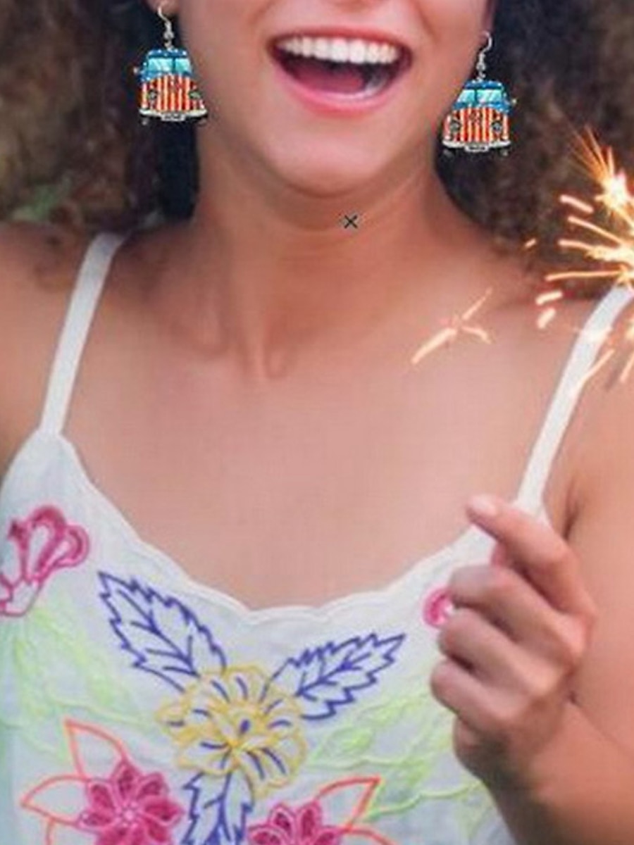 Mujer Pendientes Moda Exterior Mariposa Arete 2026 - $8.49 –P9