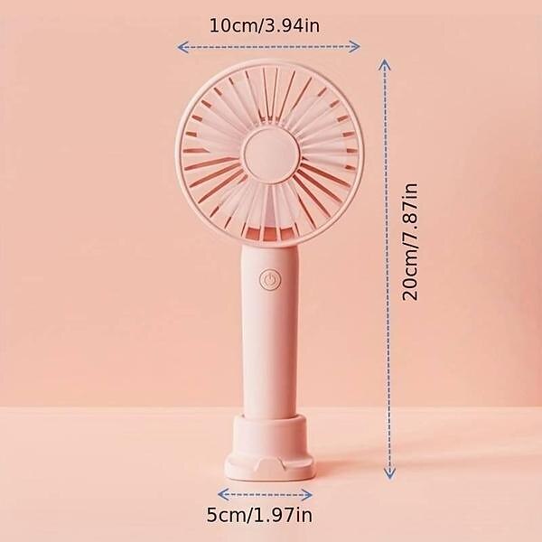 3-Speed Portable Handheld Mini Fan – USB Rechargeable Personal Fan with 1200mAh Battery for Indoor and Outdoor Use 2025 - $13.99 –P9