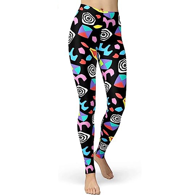 Retro Vintage Anos 80 Leggings Mulheres Ocasiões Especiais Vintage Cosplay Casual / Diário Calças de 2025 por $19.99 -P17
