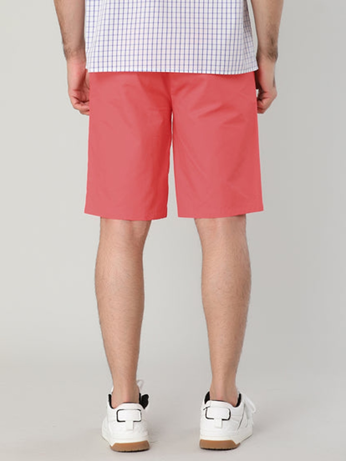 Férfi Rózsaszín nadrág Rövidnadrágok Chino Shorts Ruha Rövidnadrág Bermuda nadrág Zseb Sima Mokaszinok Légáteresztő Szabadtéri Napi Alkalmi Divat Alkalmi Fekete Arcpír rózsaszín 2025 - $21.99 –P2