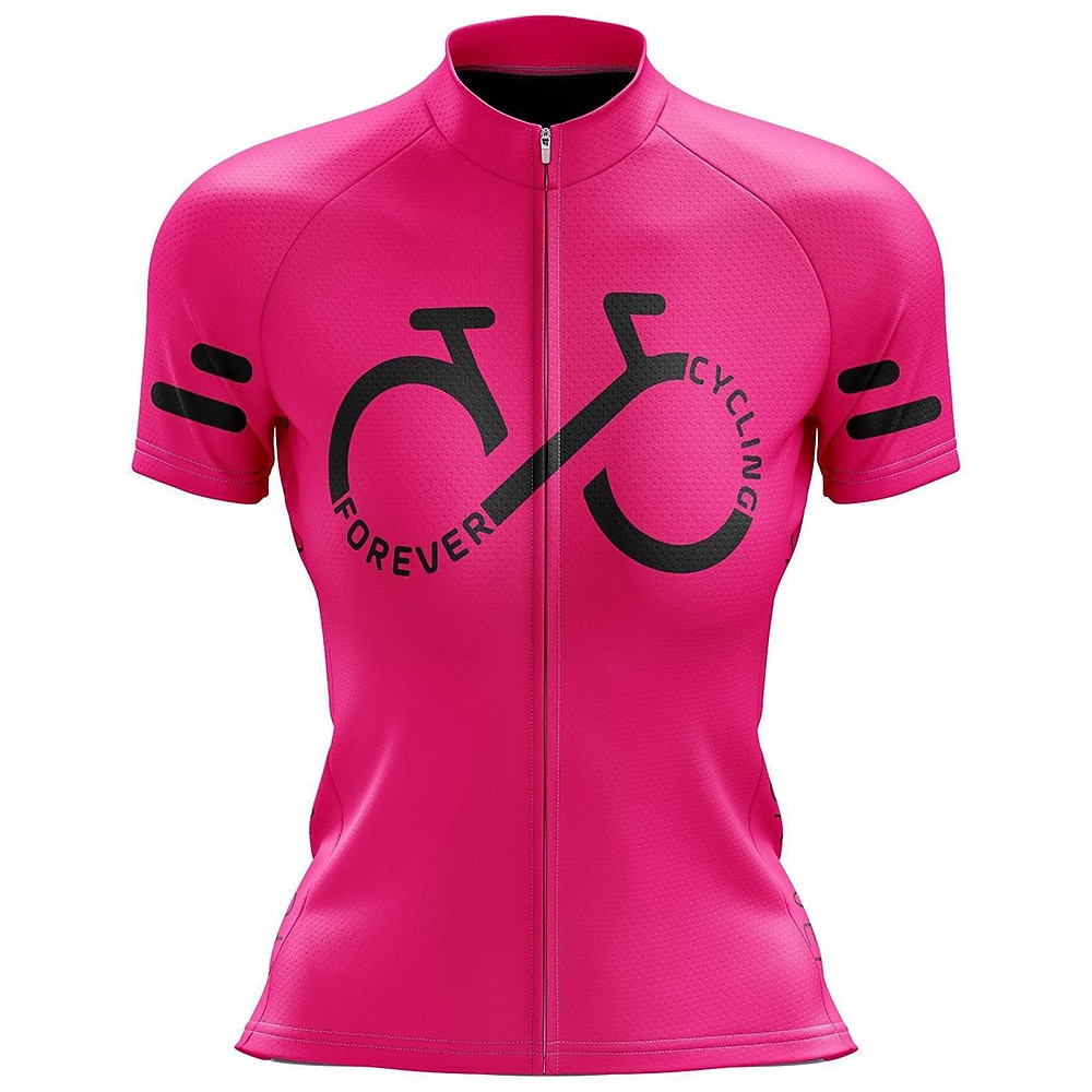 Γυναικεία Φανέλα ποδηλασίας Γραφική Αστείος Κοντομάνικο Ποδήλατο Αθλητική μπλούζα Μπολύζες με 3 πίσω τσέπες Ποδηλασία Βουνού Ποδηλασία Δρόμου 2026 - $30.99 –P10