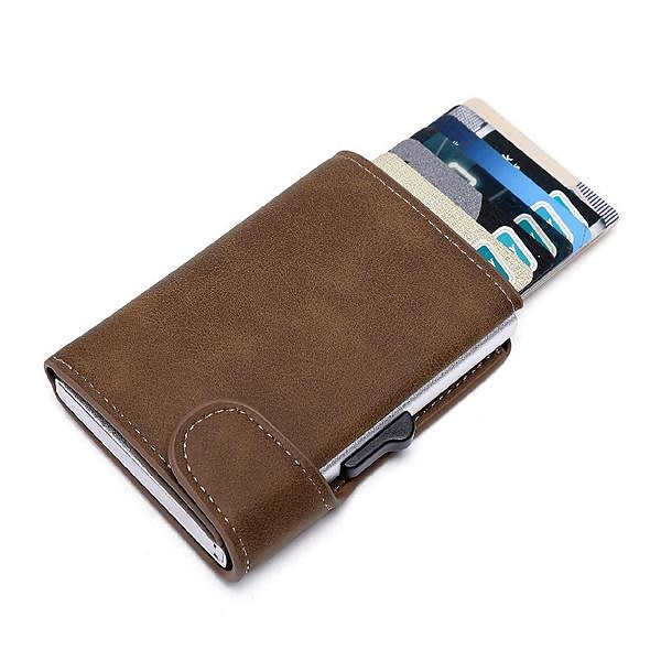 RFID Pop Up Credit Card Holder Wallet Men Business Card Case Slim Minimalist Trifold Credit Card Wallet for Women Card Holder Up 2025 - $16.99 –P5