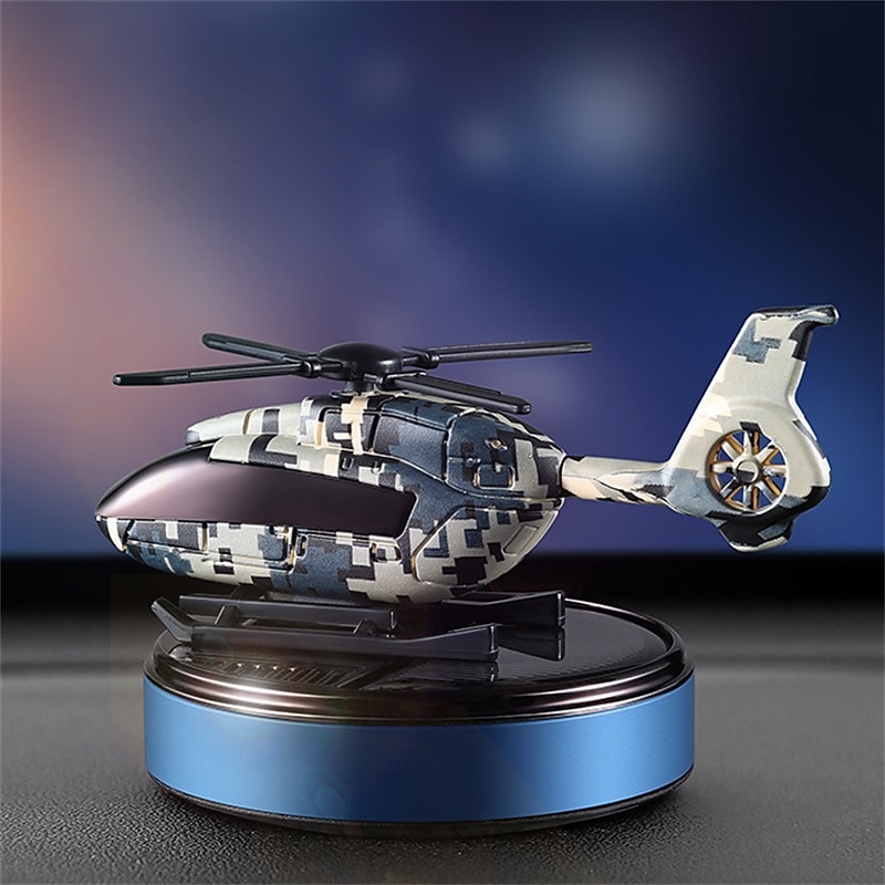 bil luftfräschare solenergi roterande bil aromaterapi diffusor helikopter inredning 2025 - $17.99 –P2