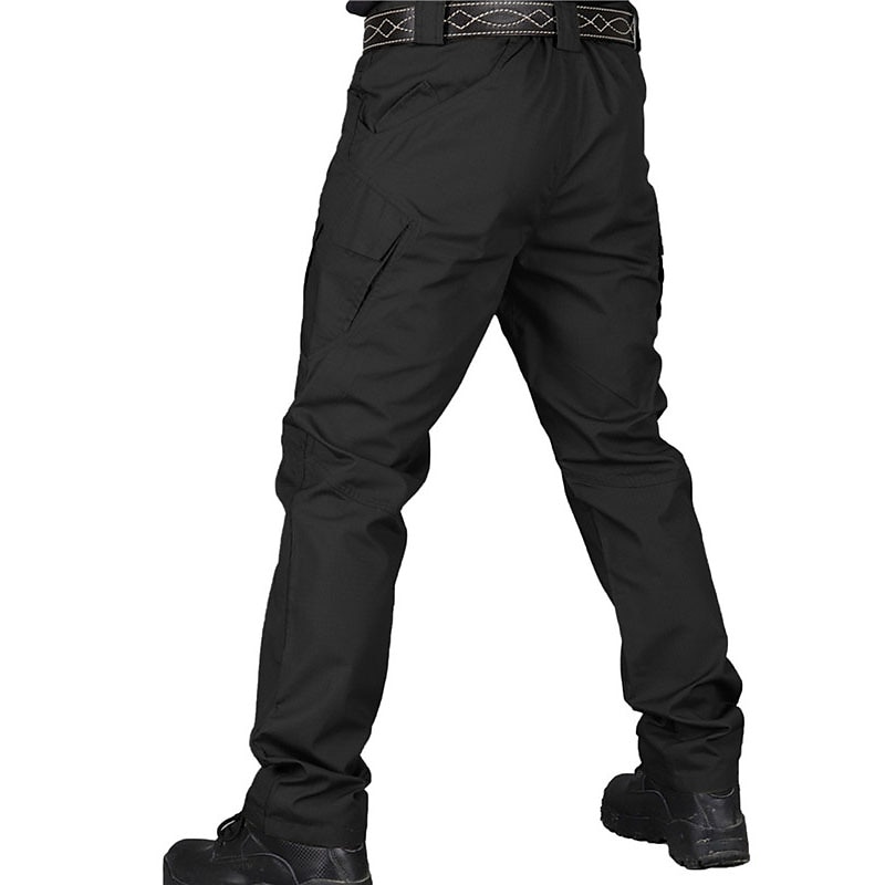 Homme Pantalon Cargo Pantalon tactique Pantalon Multi poche Plein Vestimentaire Extérieur Casual du quotidien Mélange de Coton Sportif Mode Noir Vert Véronèse de 2025 ? $21.99 –P4