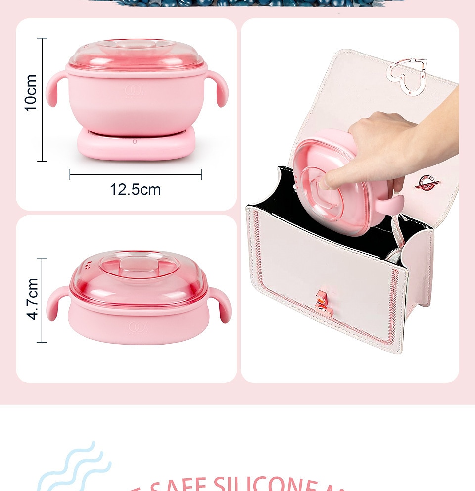 Silicone Portable Wax Hair Removal Machine Wax Heater Depilatory High Temperature Resistant 2025 - $25.99 –P3