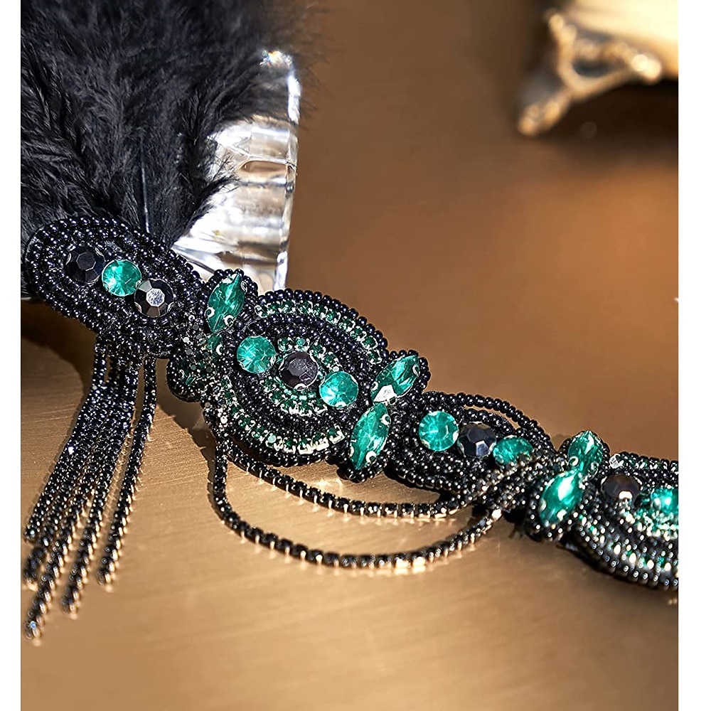 Anni 1920 Il grande Gatsby Abiti Set di accessori Invitato al matrimonio Costume Per donna Halloween Ricevimento di nozze Addio al Nubilato Adulti Guanti Orecchini Collana Tutte le stagioni del 2026 a $25.99 –P5