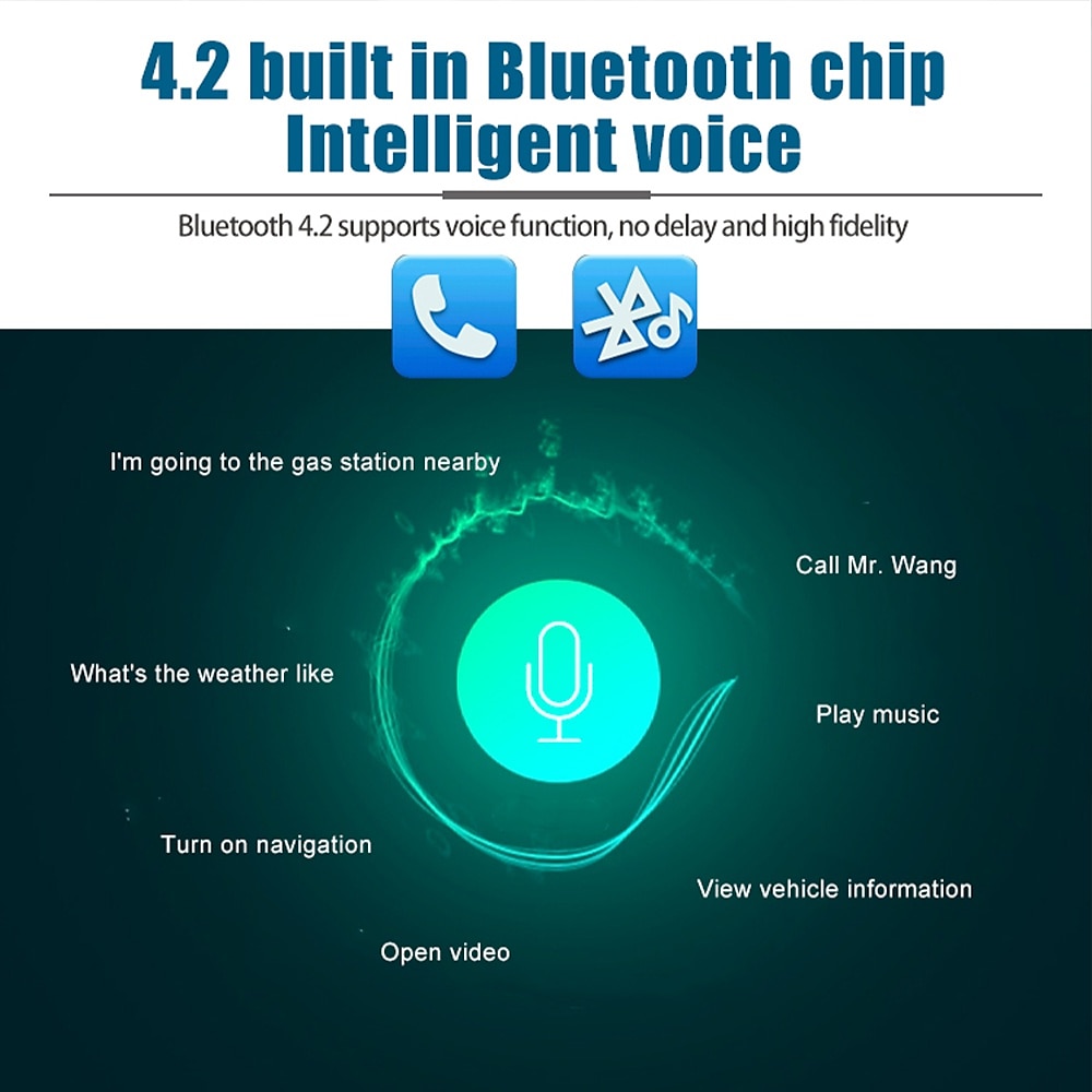 5.1'' IPS Capacitive HD Touch Screen Intelligent Voice 1din Car MP5 Player Bluetooth 4.2 Autoradio Support FM AM RDS Microphone DVR 4USB Bluetooth CAM(optional) 2025 - $93.99 –P8