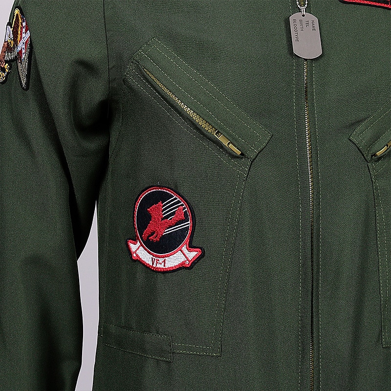 Top Gun Pete Szerepjáték Jelmezek Felszerelések Jelmez Szerepjáték Filmsztár jelmez for Férfi Felnőttek Álarcos mulatság 2025 - $52.99 –P6