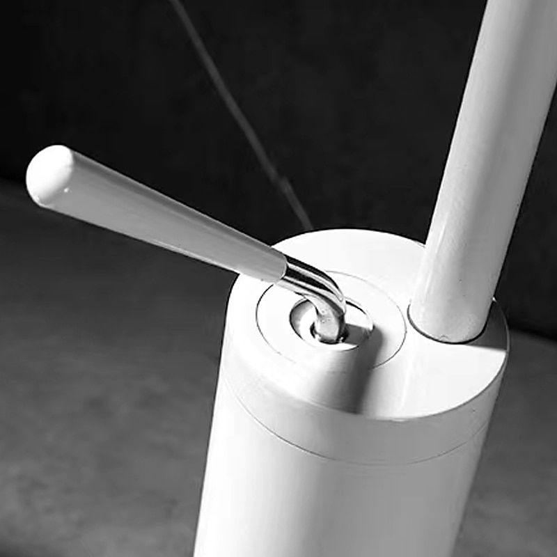 2026年 バスルームのシンクの蛇口 - 回転可 / クラシック / センターセットタイプ 電気メッキ / 塗装仕上げ デッキマウント シングルハンドルつの穴Bath Taps  コレクション – $129.99 –P16