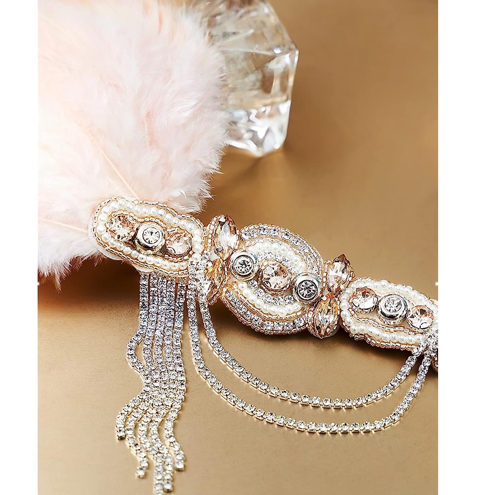 Anni 1920 Il grande Gatsby Abiti Set di accessori Invitato al matrimonio Costume Per donna Halloween Ricevimento di nozze Addio al Nubilato Adulti Guanti Orecchini Collana Tutte le stagioni del 2026 a $25.99 –P3