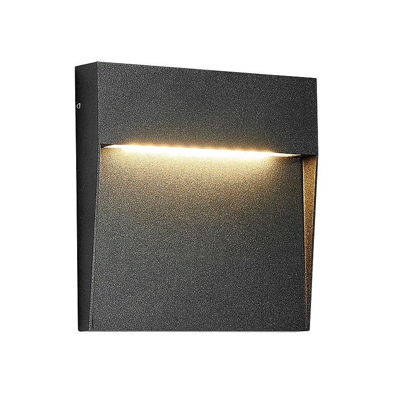 LED Outdoor Wall Lamp Step Lights IP65 Waterproof 3000K Warm White Dimmable LED Stair Lights Indoor, Aluminum ORB Finish ETL Listed 2025 - $66.99 –P5