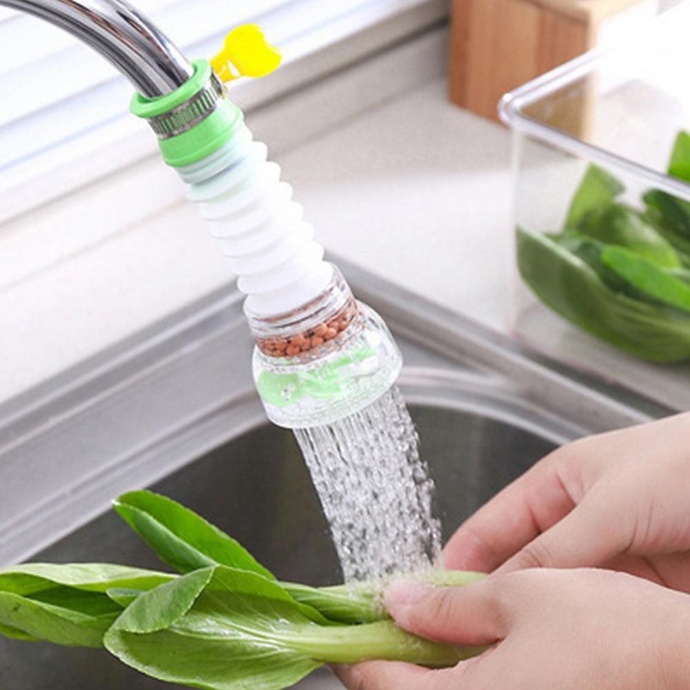 Sostituzione della testa del rubinetto del filtro dell'acqua della cucina 2 pezzi, estensore del rubinetto flessibile regolabile a 360 ° spruzzatore aeratore dell'attacco dell'ugello dell'ugello dello spruzzatore a risparmio idrico accessori per il bagno del 2025 a $8.49 -P4