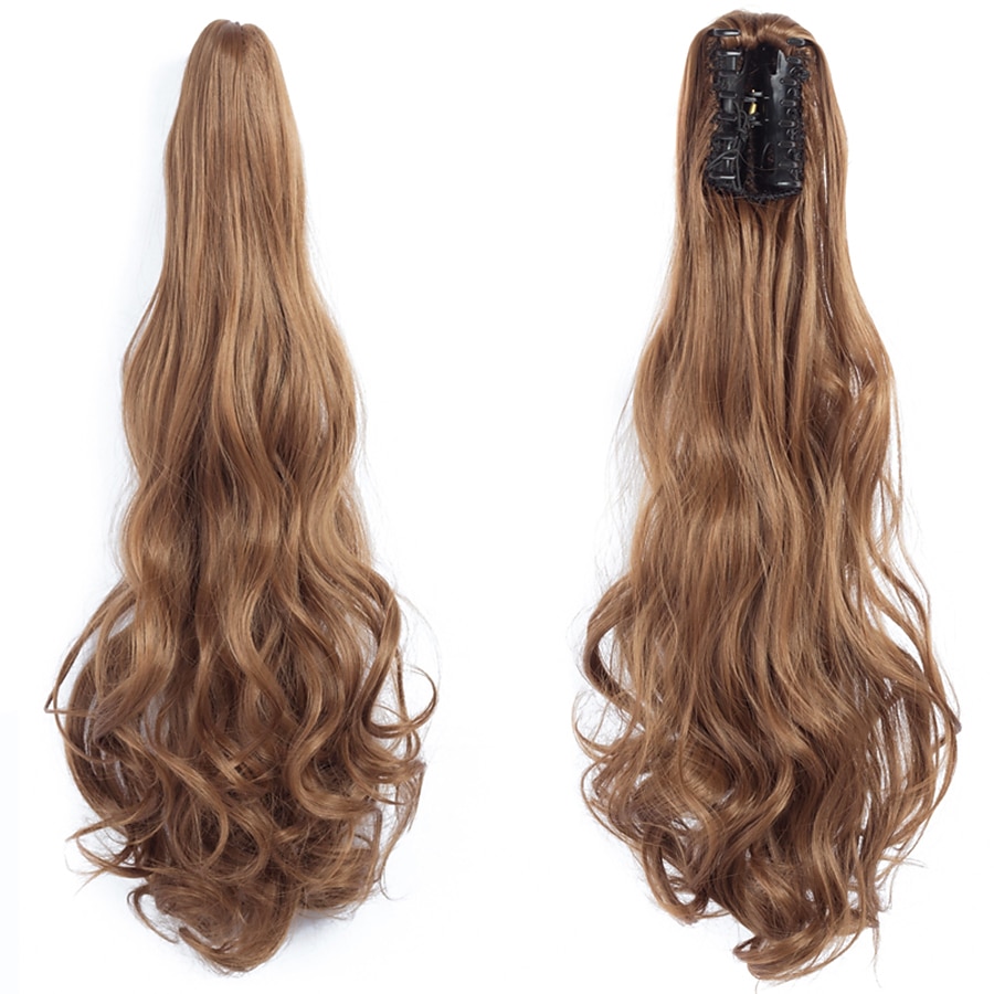 Gancio Code Classico / sintetico / Facile da indossare Capelli sintetici Pezzo di capelli Estensione capelli Ondulato / Onda naturale 22 pollici Festa / Serata / Da tutti i giorni / Da mare del 2025 a $14.49 –P13