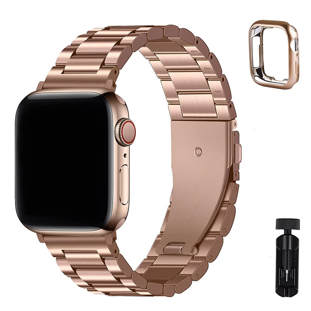 Sportovní značka Kompatibilní s Řemínek k hodinkám Apple Watch 38 mm 40 mm 41 mm 42 mm 44 mm 45 mm 49 mm s Casem s nástrojem pro odstranění Nerez Náhradní pásek na hodinky pro iwatch Ultra 2 Series 9 2026 - $19.99 –P7