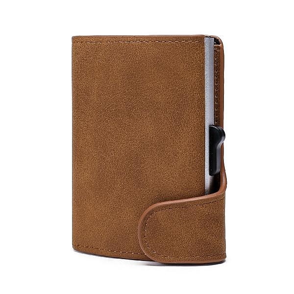 RFID Pop Up Credit Card Holder Wallet Men Business Card Case Slim Minimalist Trifold Credit Card Wallet for Women Card Holder Up 2025 - $16.99 –P12