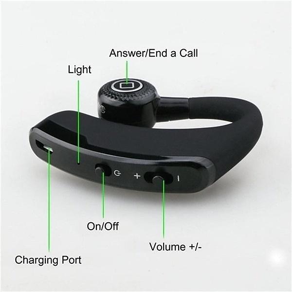 1PC Wireless Bluetooth Business Headphones With Mic Voice Control Handsfree Earphone Stereo Noise Cancellation Earhook Bluetooth Headset For Smart Phone 2025 - $13.99 –P15