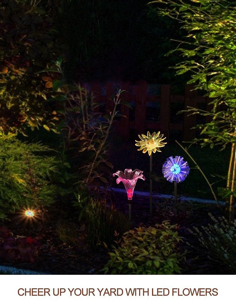 aurinkopanos valot värinvaihto ulkona moniväriset aurinkokukat pihavalot vedenpitävä puutarhasisustus (voikukka, lilja, auringonkukka) aurinkoterassi valot monivärinen vaihtuva 2026 - $16.99 –P4